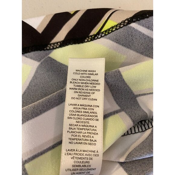 Chicos Weekends Womens Multicolored Short Sleeve Tops Size 1 Medium. - Picture 6 of 11